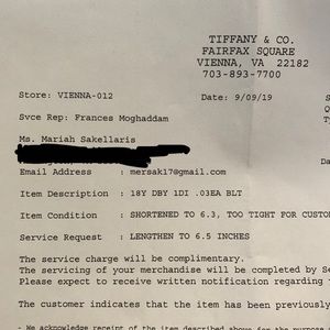 Tiffany Diamonds by the Yard Bracelet